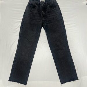 Abercrombie The 90s Straight Ultra High Rise Jeans